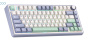 Клавиатуры AULA F75 Purple-Beige-Green Gray Switches